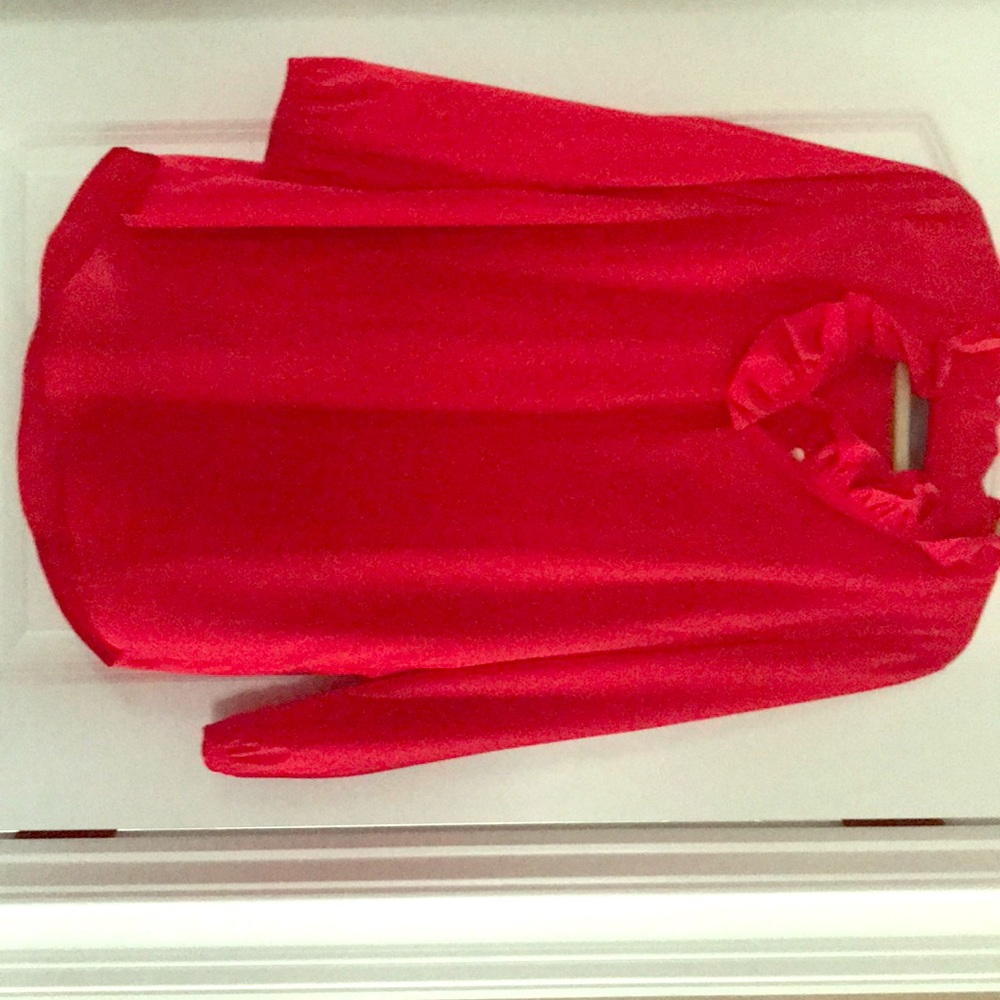 Red tunic top/dress